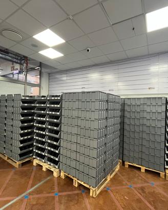 Cassetti a bocca di lupo  divisori - 24lt, 30kg