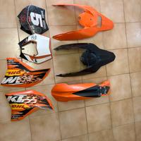 Carene/plastiche ktm exc/sx 2008-2011