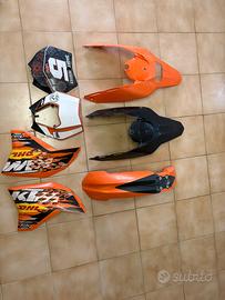 Carene/plastiche ktm exc/sx 2008-2011