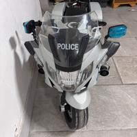 Moto elettrica per bambini BMW polizia R1200 12 v