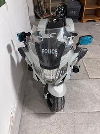 Moto elettrica per bambini BMW polizia R1200 12 v