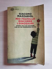  Libro "Mio fratello rincorre i dinosauri"