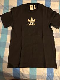 T-shirt maglietta uomo  adidas nera taglia M