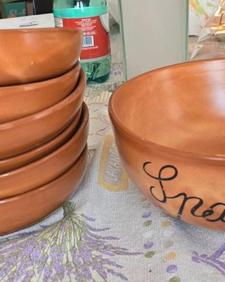 Spaghettata + 6 piatti terracotta
