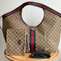 Borsa a mano Gucci Giglio da donna