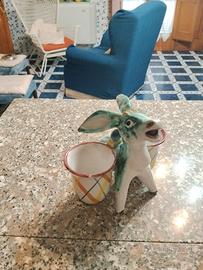 Asinello in Ceramica Vintage Artigianale