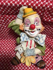Salvadanaio clown vintage