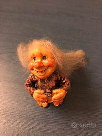 Troll nyform vintage. Portafortuna.