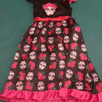 Costume travestimento scheletro