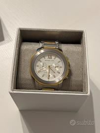 Orologio Prescott oversize bicolore Michael Kors