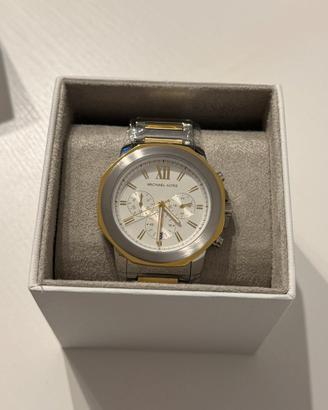 Orologio Prescott oversize bicolore Michael Kors