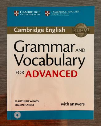 Grammar and Vocabulary for Advanced – Cambridge C1