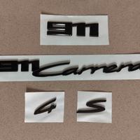 Scritte PORSCHE 992 911 Carrera 4 S