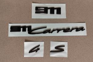 Scritte PORSCHE 992 911 Carrera 4 S