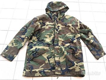 Giaccone vintage originale E.I. woodland tg. XL