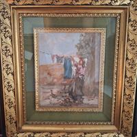 Quadro "Scena rustica" di Pietro Pantino