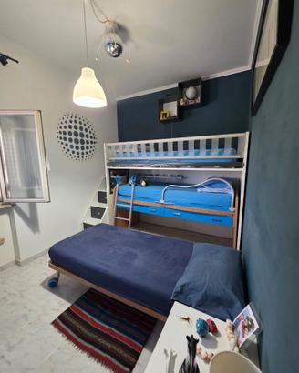 Cameretta moretti compact e materassi singoli