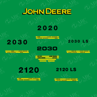 Adesivo John Deere 2020 2030 2030 (LS) 2120 (LS)
