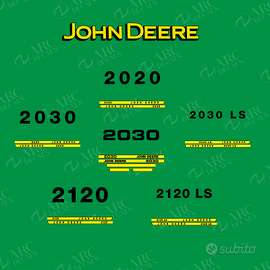 Adesivo John Deere 2020 2030 2030 (LS) 2120 (LS)