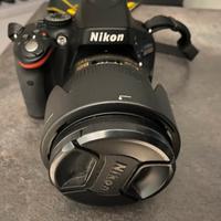 Nikon D5100 con 2 obiettivi e borsa