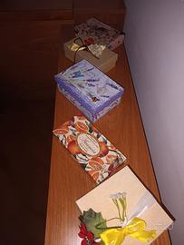 scatole in cartone da collezione 