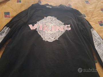 Long Sleeve con disegni Viking
