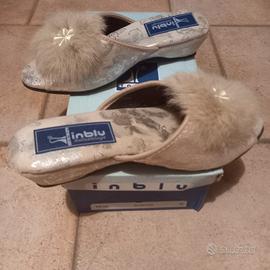 Ciabatte intime inBlu misura 38