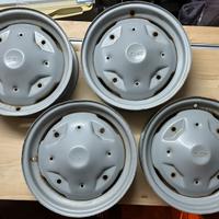 5 cerchi fiat 500 R usati marchiati FIAT