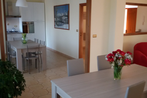 Ampio appartamento in villa con spazi esterni