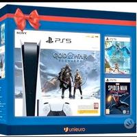 PlayStation 5 + God of War+ Spider-Man + Horizon F