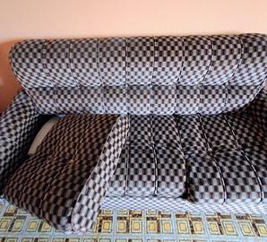 Divano letto con due poltrone Vintage anni 70