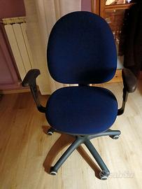 Sedia da ufficio con rotelle