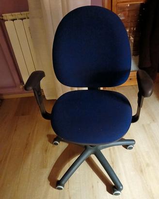 Sedia da ufficio con rotelle