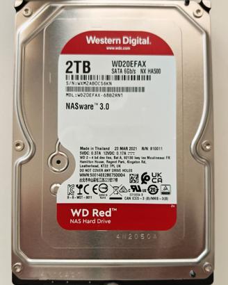 HDD per NAS 3.5" da 2TB