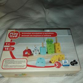 Gioco legno playtive + album foto Anne Geddes