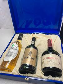 COFANETTO COLLEZIONE  GLEN GRANT + COGNAC + PORTO