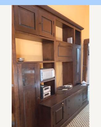 Pensile scolapiatti e mobile soggiorno a 1 €.