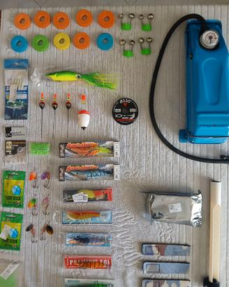 Attrezzatura da pesca.