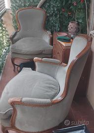 coppia poltrone antiche