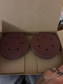 Set 50 dischi Abrasivi Velcrati per levegattice
