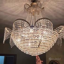 Lampadario a gocce 16 luci