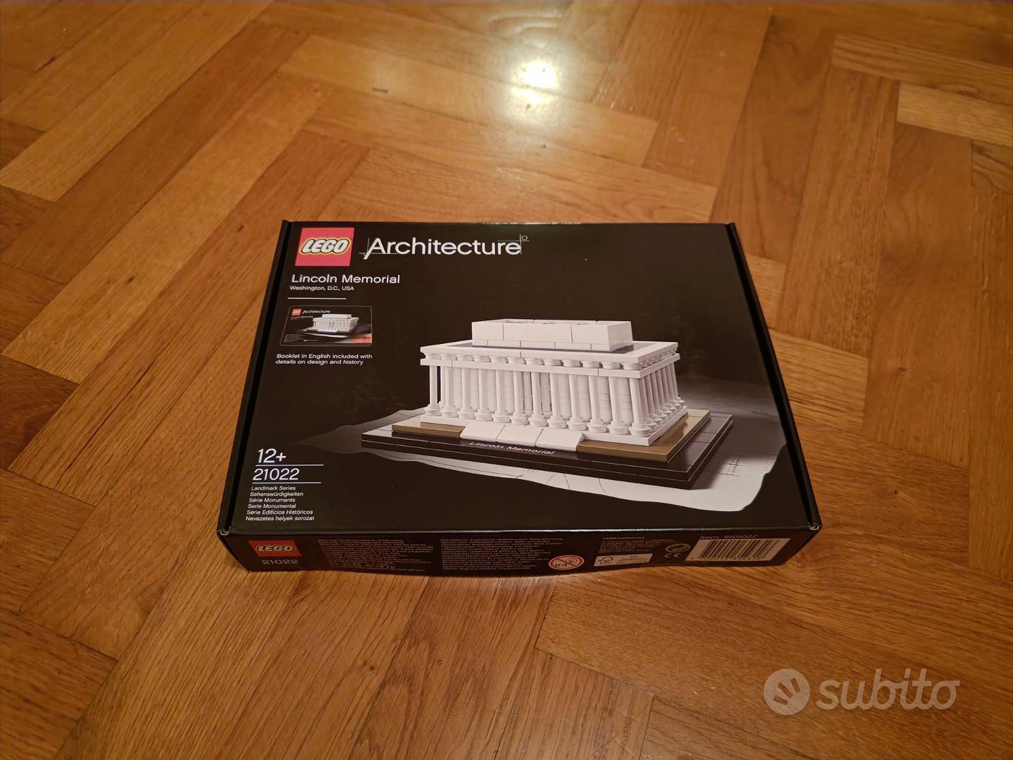 Lego architecture best sale 21022 lincoln memorial