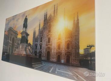 Quadro vetro temperato Duomo Milano