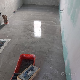 Piastrellista pittura cartongesso rasatura