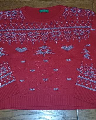 maglione bambina tg.8/9 anni Benetton