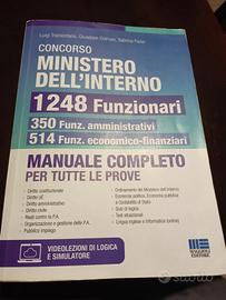 libro: concorso ministero dell' interno 1248