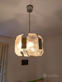 Lampadario vetro di murano