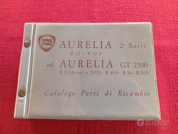Lancia Aurelia Catalogo Parti di Ricambio original