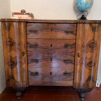 Antico Comò cassettiera inizio 900