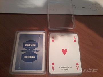 Carte da gioco poker ramino nuove